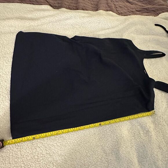 Chicos Navy Blue Eyelet Lace Notch Collar Maxi Dress Size 0.5 (Womens 6) NWT - Picture 14 of 15